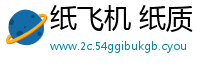 纸飞机 纸质